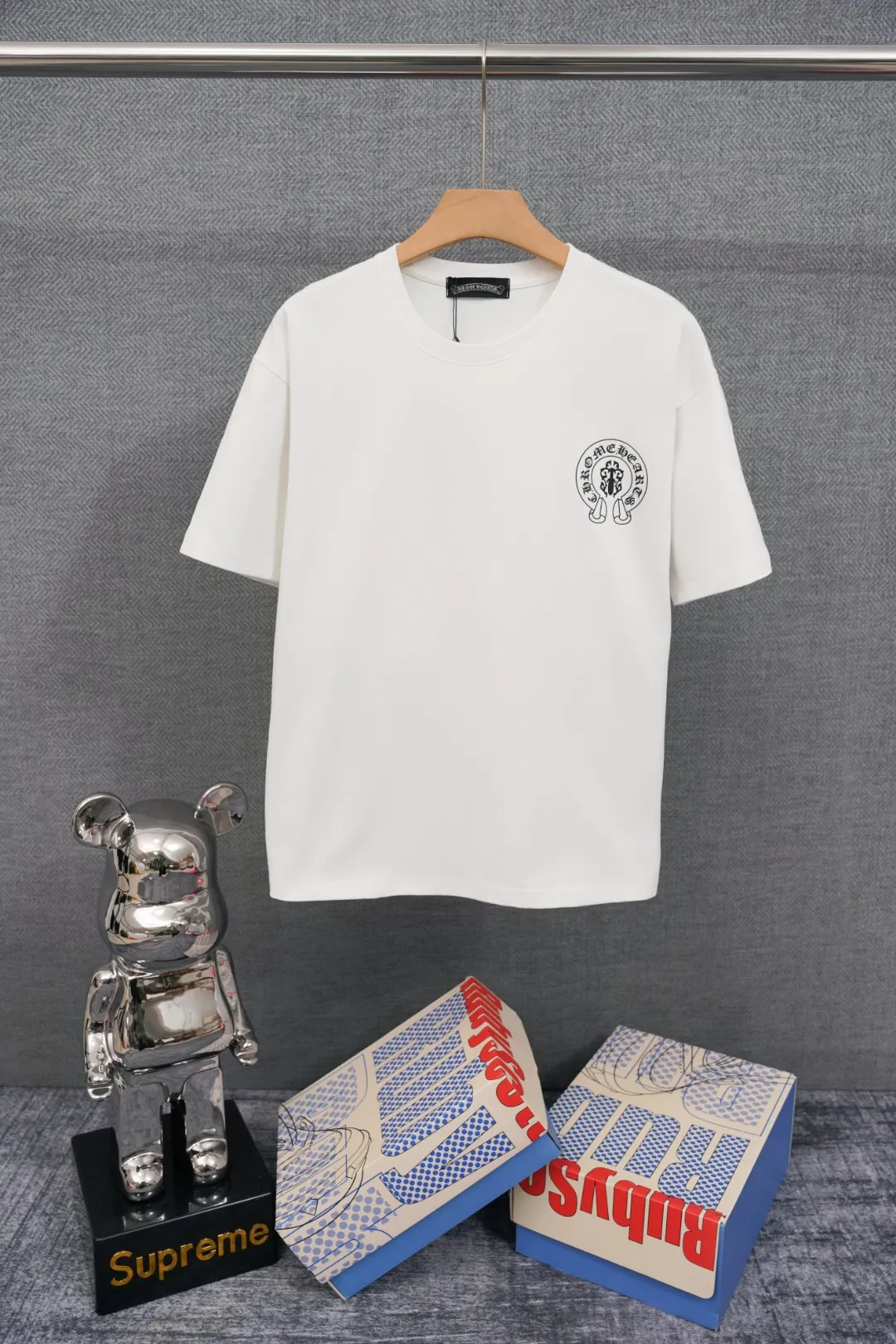 DT 01 60 Chrome Hearts T ， ， Black White S-XL